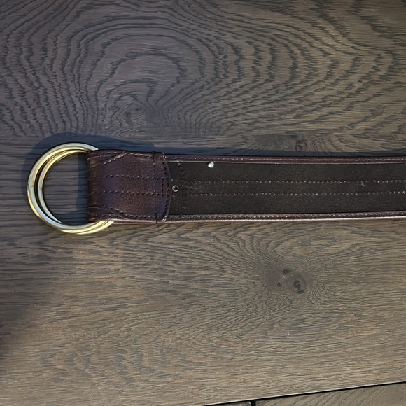 Michael Kors Wide Leather Belt - Picture 7 of 11